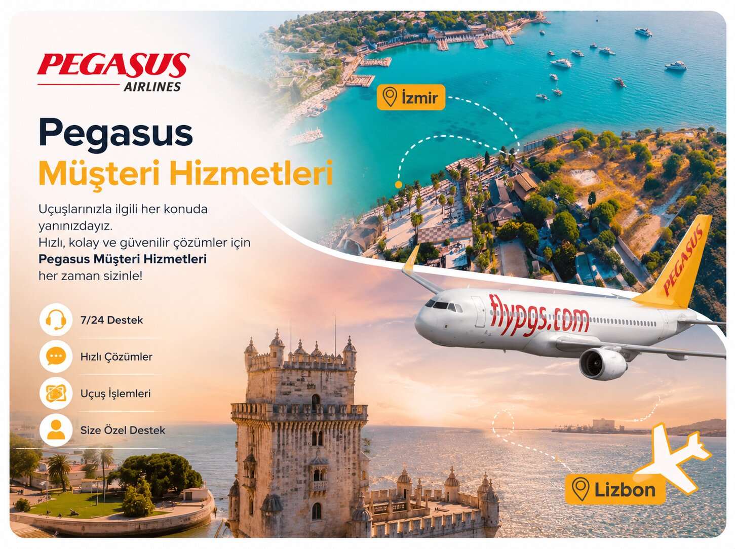 Pegasus Müşteri Hizmetleri